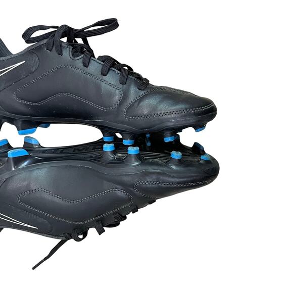 Nike Tiempo Legend Soccer Cleats Black Football Shoes Athletic Spikes Size 6.5 - Picture 4 of 7